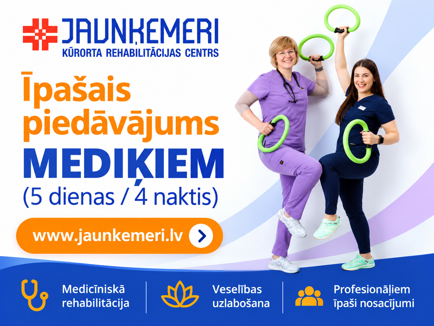 Jaunķemeri īpašais piedāvājums mediķiem
